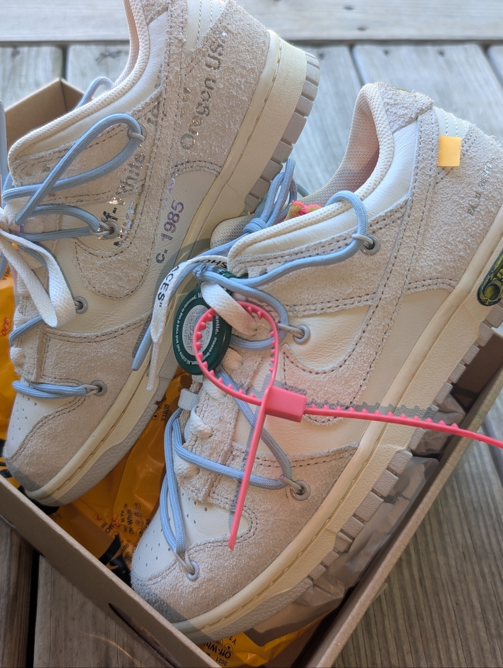 Nike Dunk LowOff-White Lot 38